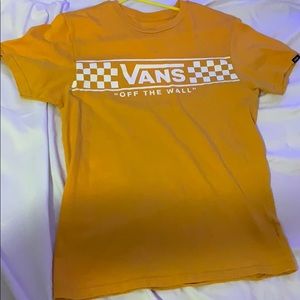 yellow vans shirt